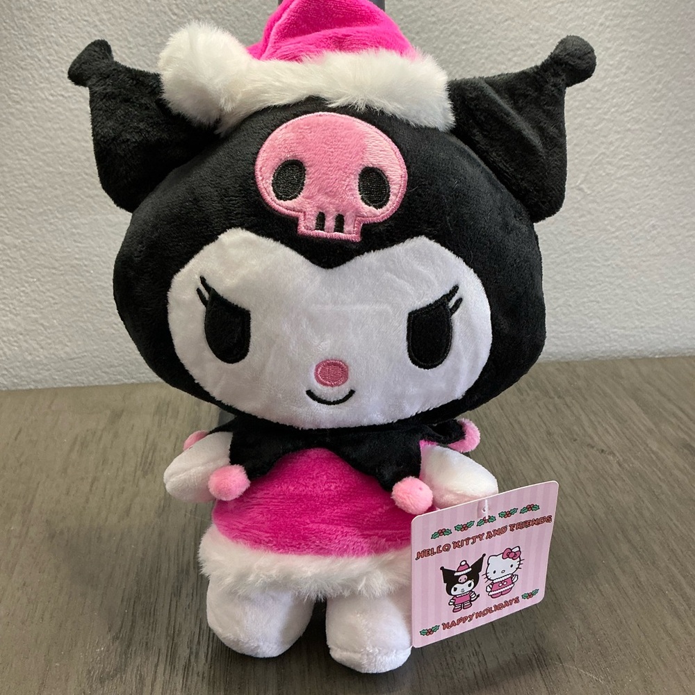 Sanrio Kuromi Plush - Pink, Black, and White